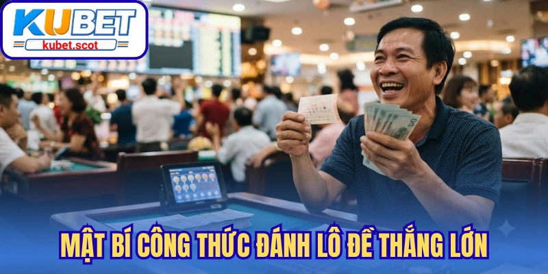 Mật bí công thức đánh lô đề đỉnh cao thắng lớn